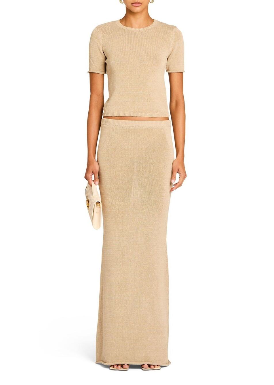 SER.O.YA  Kora Knit Maxi Skirt - S
